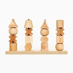 The Wooden Story Stacking Toy (Natural - XL)​​​